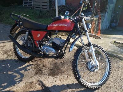 Aermacchi Harley-Davidson 125R scrambler d'epoca