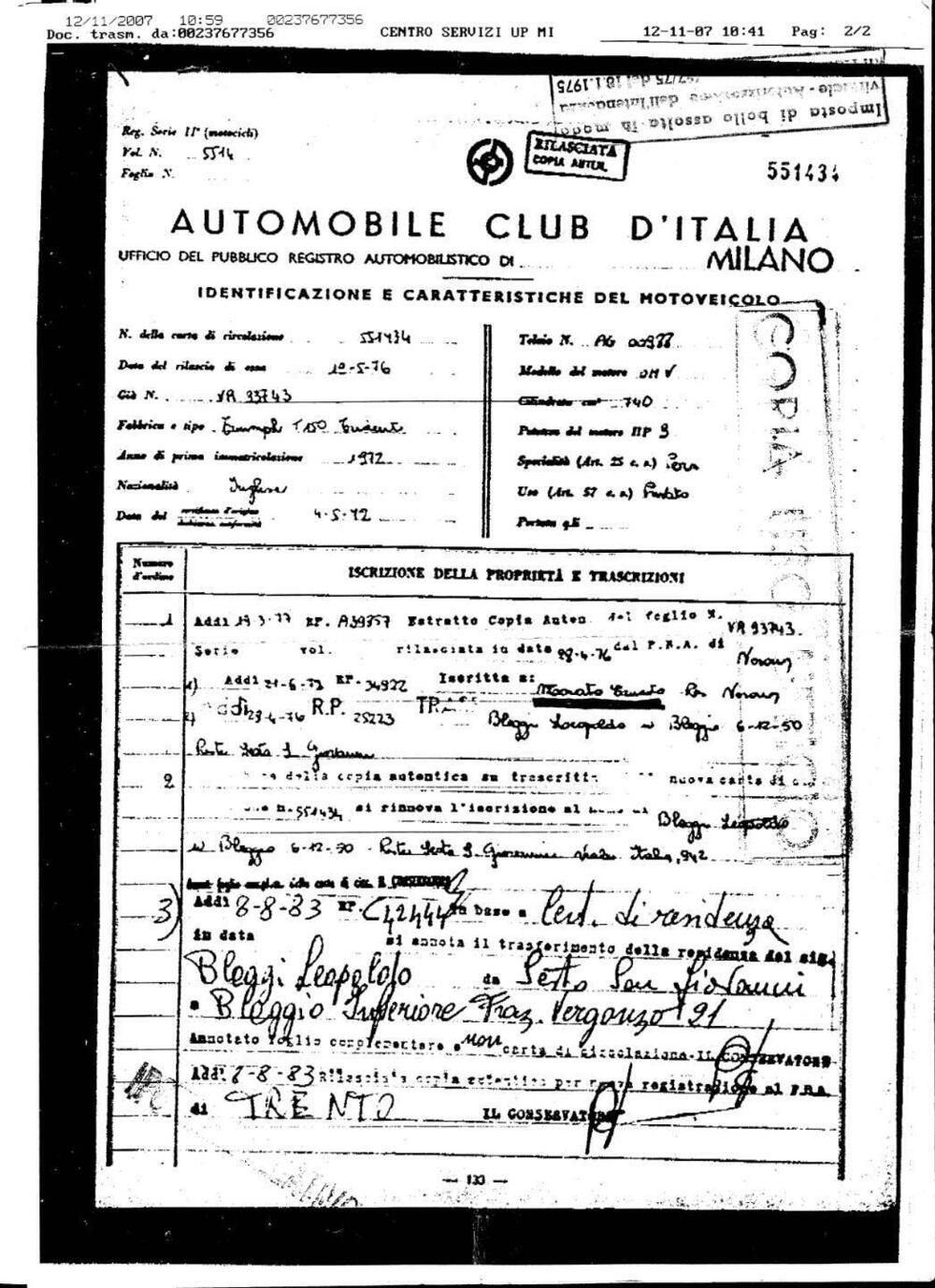 Triumph TRIDENT 750 CORSA BEPI KOELLIKER (6)