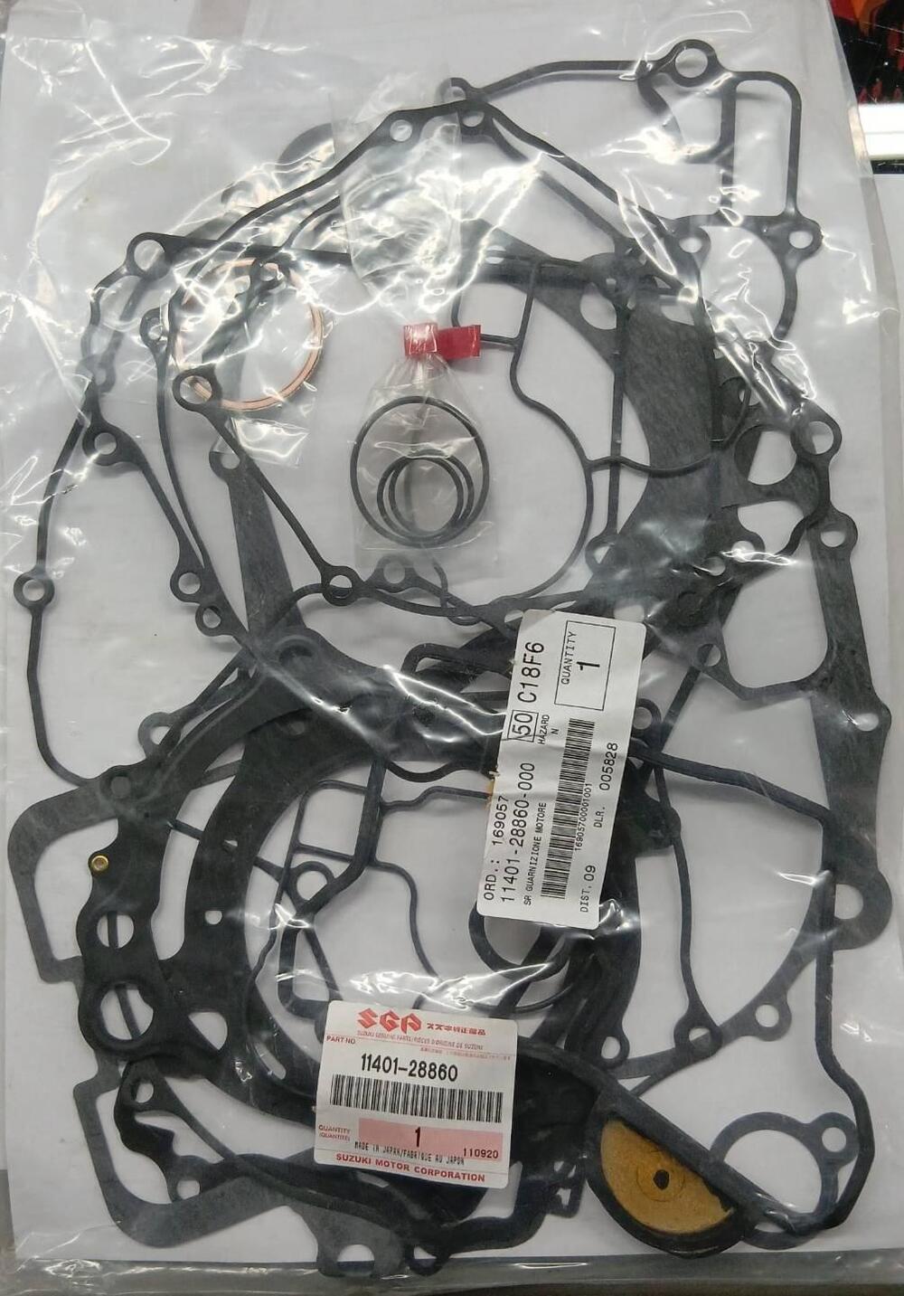 1140128860 SERIE GUARNIZIONI MOTORE RMZ 450 Suzuki