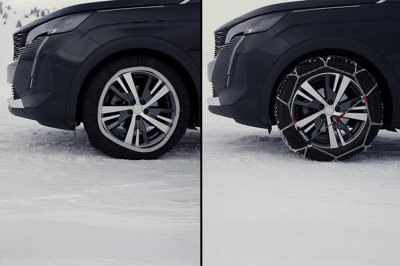 Catene vs calze: chi vince? La prova strumentale su neve e ghiaccio