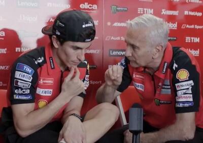 MotoGP 2026. Marc Marquez torna oggi (e domani) in pista sotto l’occhio attento di Davide Tardozzi