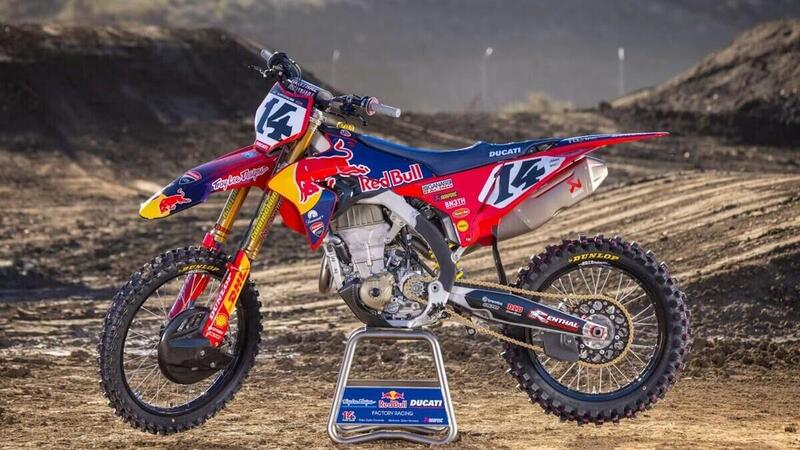 Supercross: svelata la grafica con cui Ducati debutter&agrave; nel cross americano