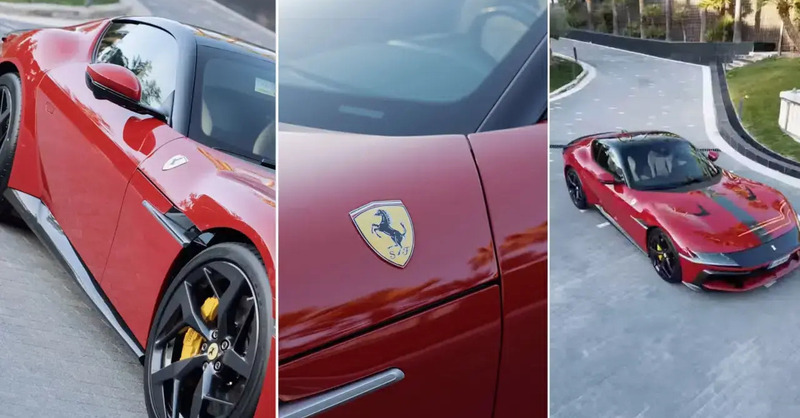 Sergio Ramos si regala una Ferrari: ha un V12, 830 CV e costa parecchio