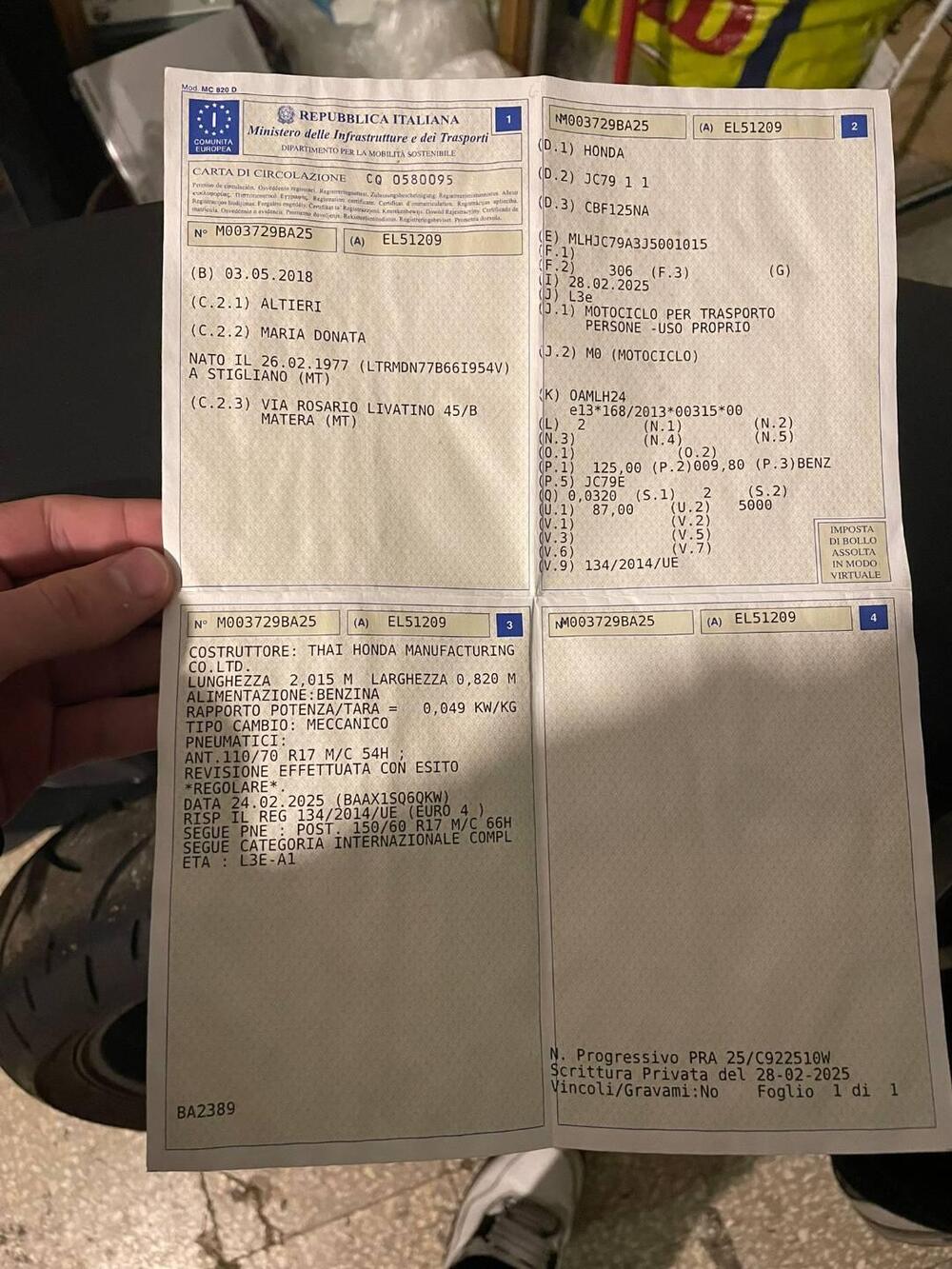 Honda CB 125 F (2017 - 20) (5)