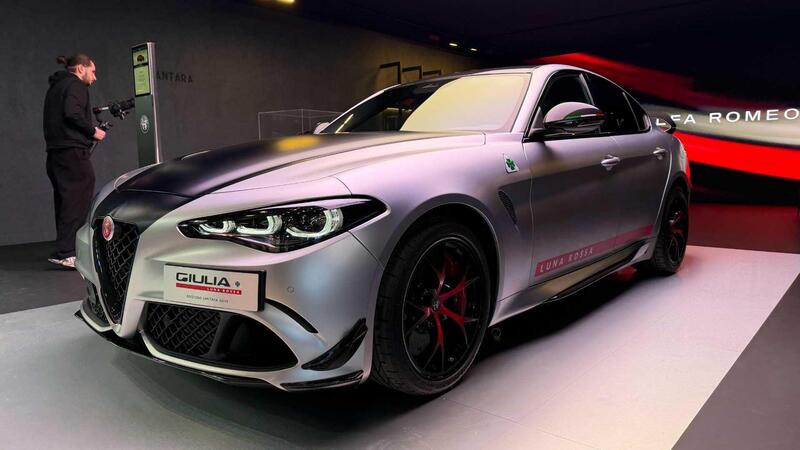 Alfa Romeo Giulia Quadrifoglio Luna Rossa: dieci capolavori che uniscono vela e automobilismo [VIDEO]
