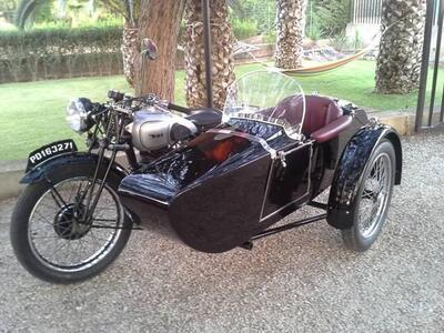 Sidecar anni 40 - 50 Swallow