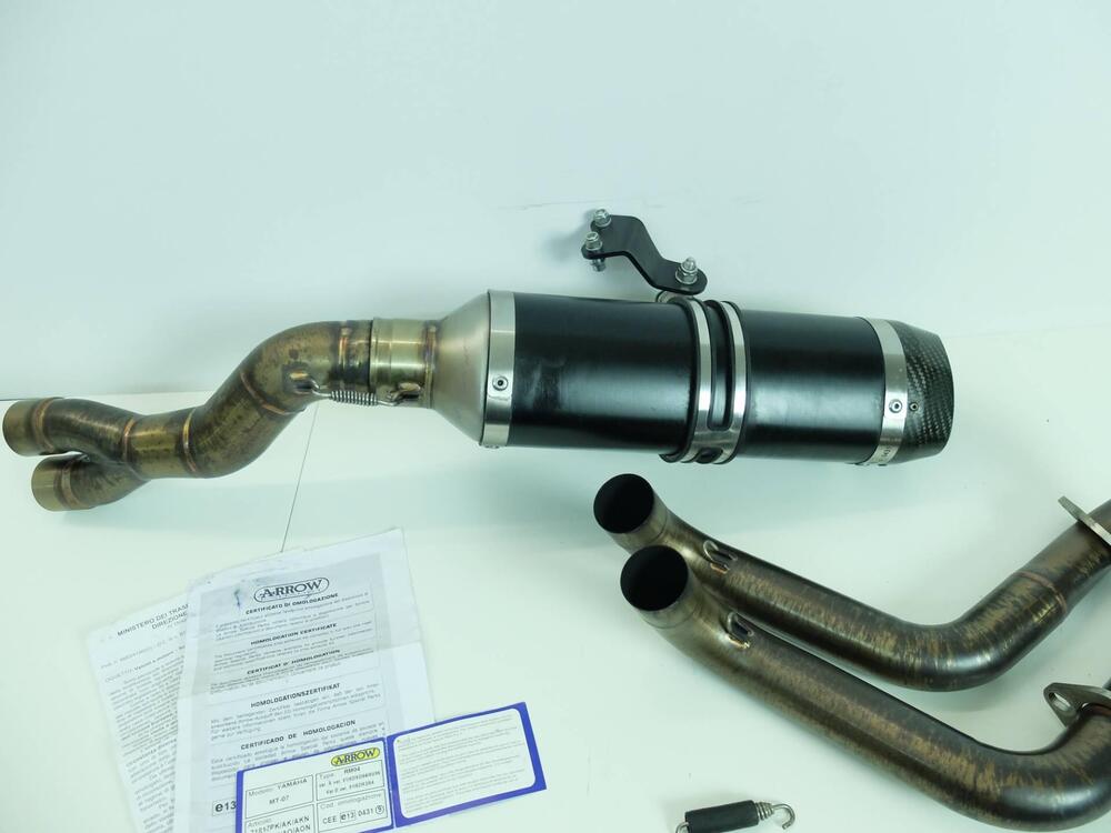 SCARICO COMPLETO OMOLOGATO BASSO THUNDER ALLUMINIO Arrow (10)