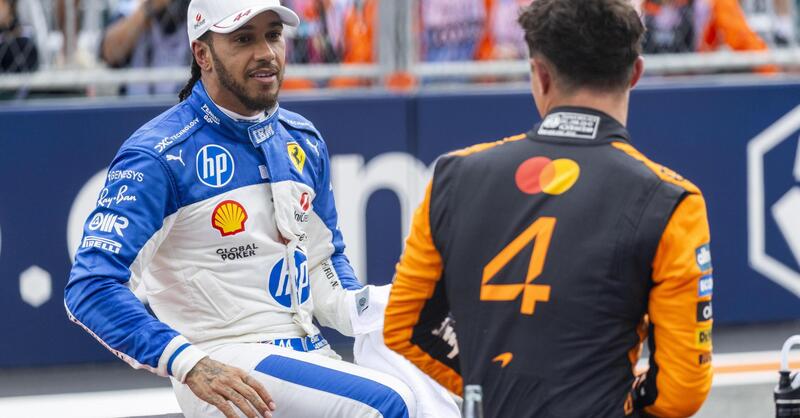 Norris guarda al 2026: &ldquo;Vogliono la mia corona. Hamilton? Ferrari in crisi ma lui pu&ograve; reagire&rdquo;