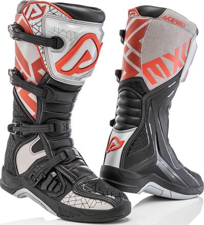 Stivali cross Acerbis X-TEAM Nero Grigio