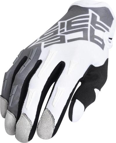 Guanti cross Acerbis MX X-H Grigio Bianco