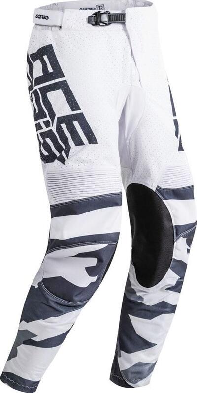 Pantaloni cross Acerbis MX Helios Vented Grigio Bi