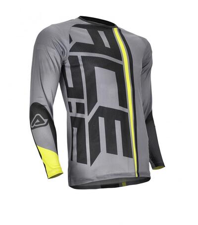 Maglia cross Acerbis J-WINDY ONE VENTED Grigio Ner
