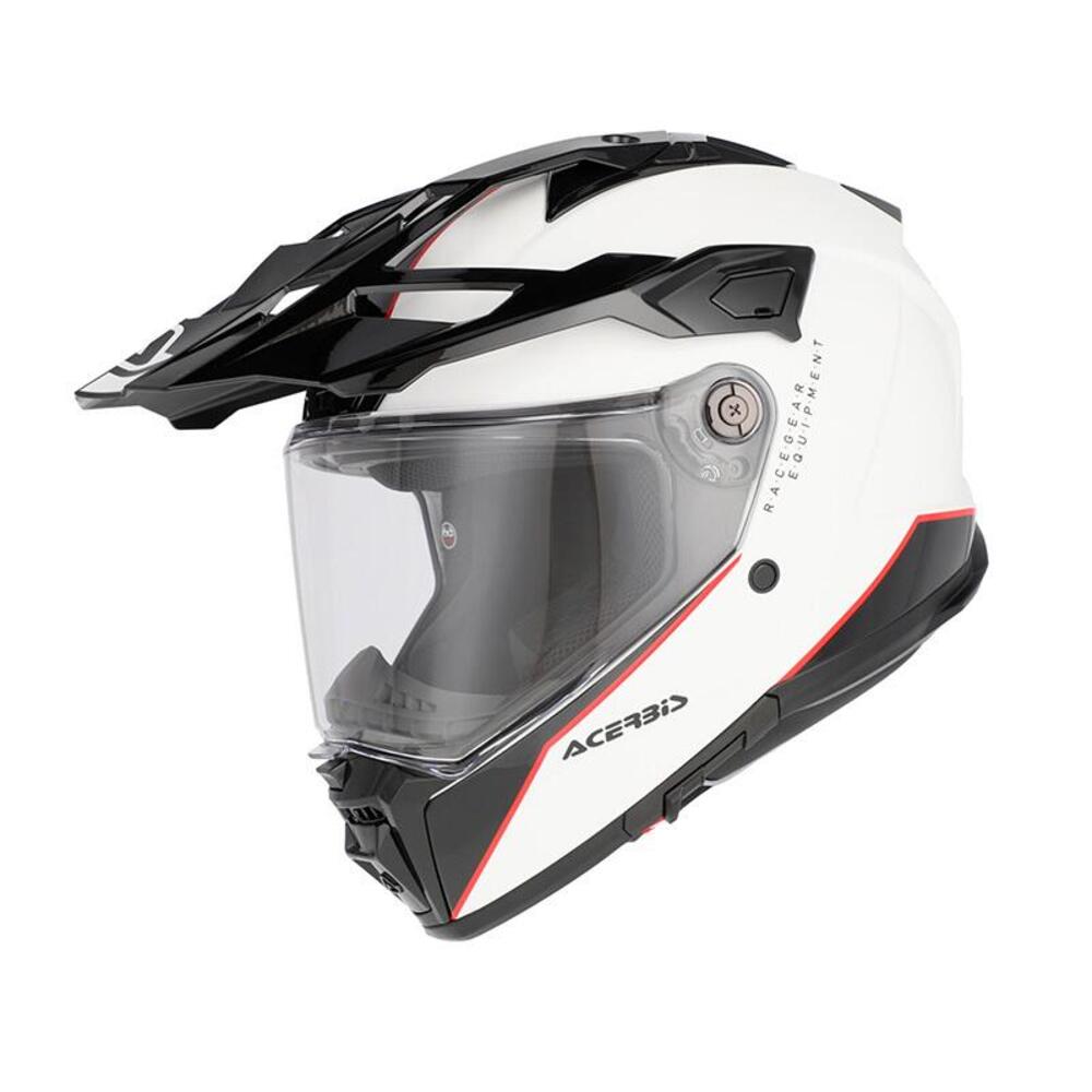 Casco Integrale Adventure Acerbis Attack In Fibra