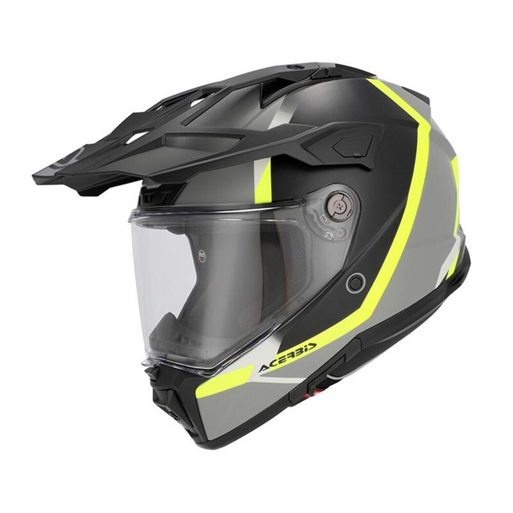 Casco Integrale Adventure Acerbis Attack In Fibra