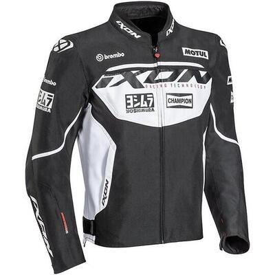 Giacca moto Ixon MATRIX EVO nero bianco