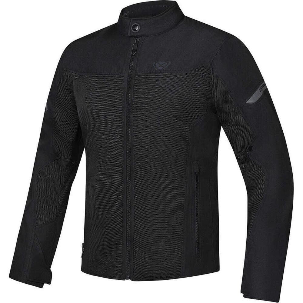 Giacca moto estiva Ixon FRESH SLIM Nero