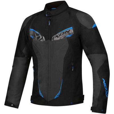Giacca moto Ixon CALIBER Nero Antracite Blu