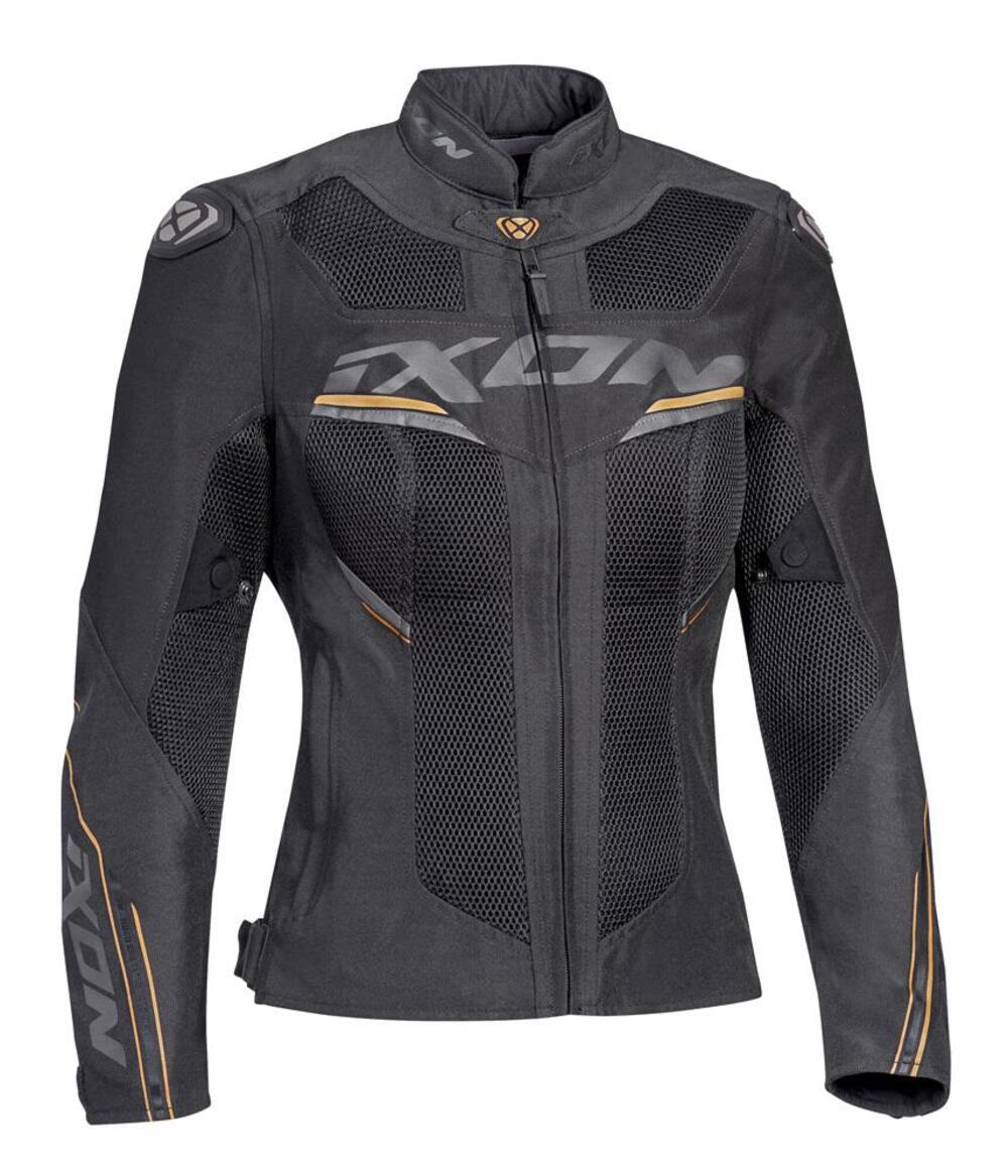 Giacca moto donna estiva Ixon DRACO LADY Antracite