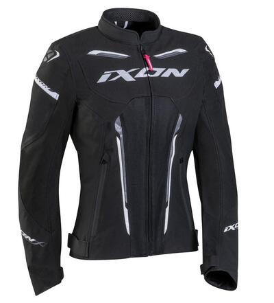 Giacca moto donna estiva Ixon STRIKER AIR Nero Ant