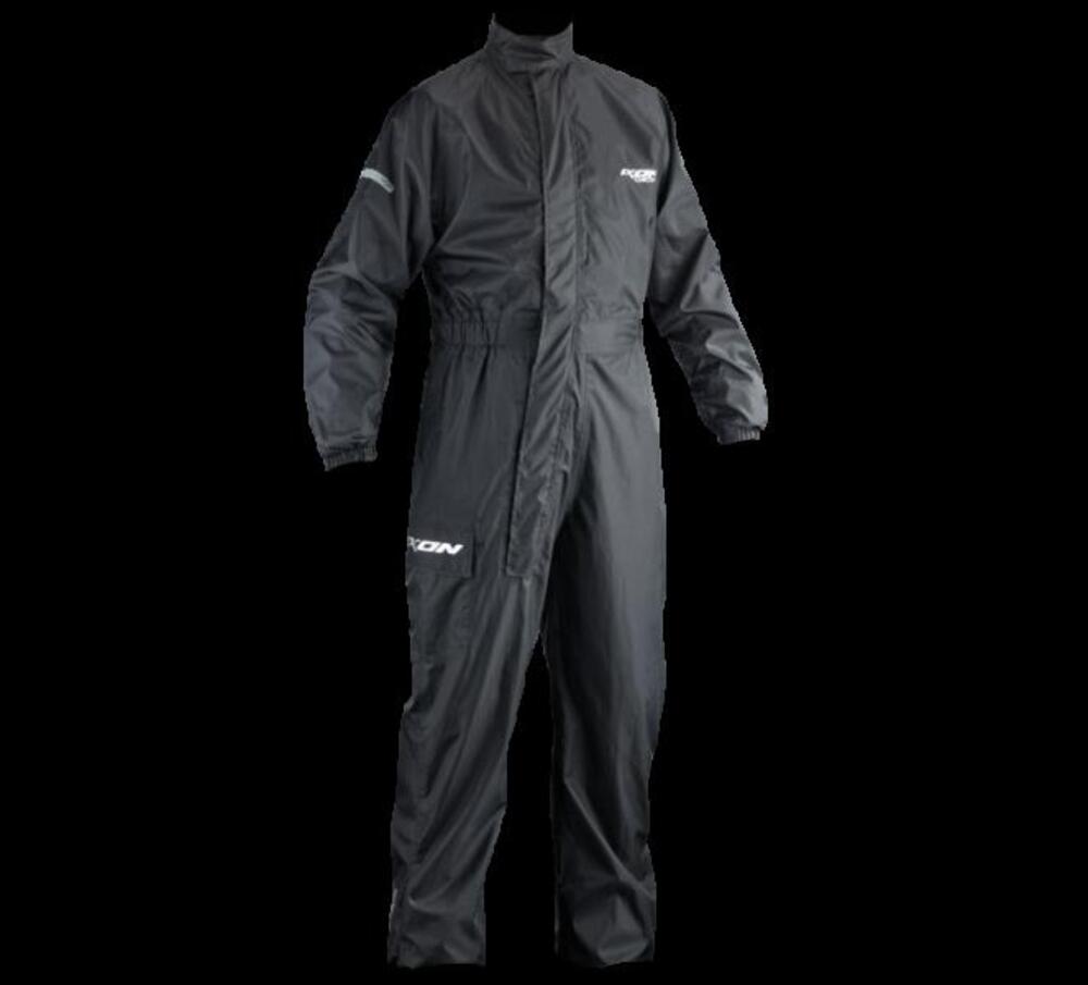 Tuta antipioggia intera Ixon COMPACT SUIT nero