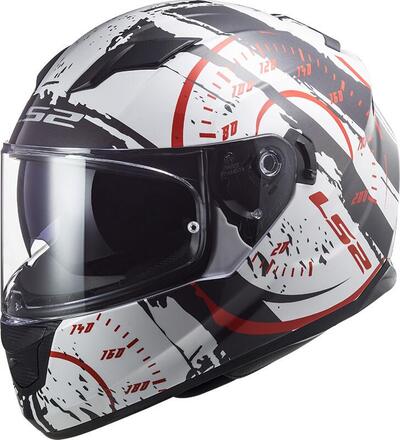 Casco integrale LS2 FF320 STREAM EVO TACHO Bianco