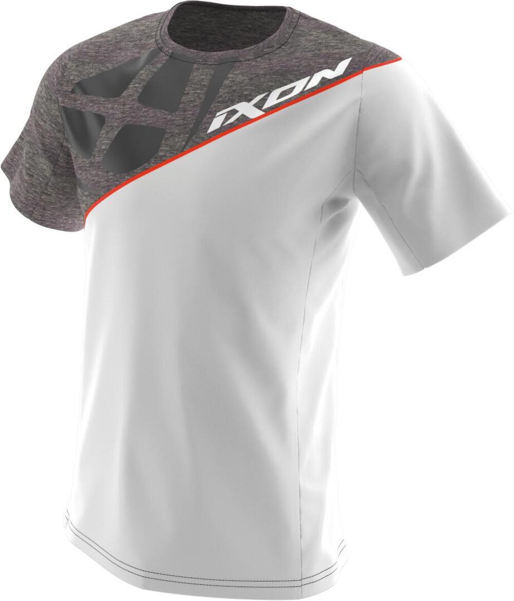 T-shirt Ixon FASTER Grigio Bianco