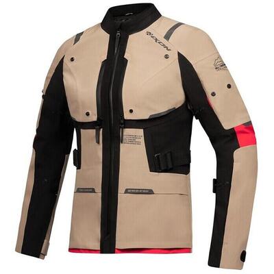 Giacca moto donna Ixon M-SKEID LADY Sabbia Nero Ro