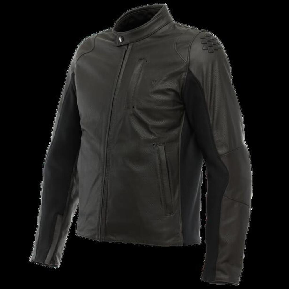 Giacca moto pelle estiva Dainese ISTRICE PERF. Mar