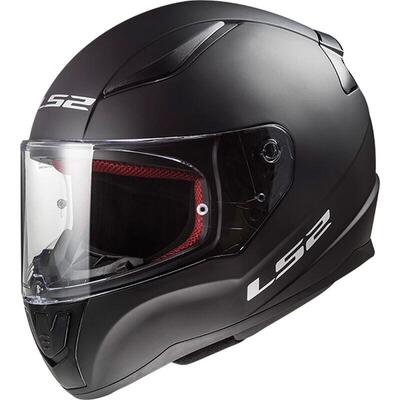 Casco integrale LS2 FF353 Rapid 2 Solid nero opaco