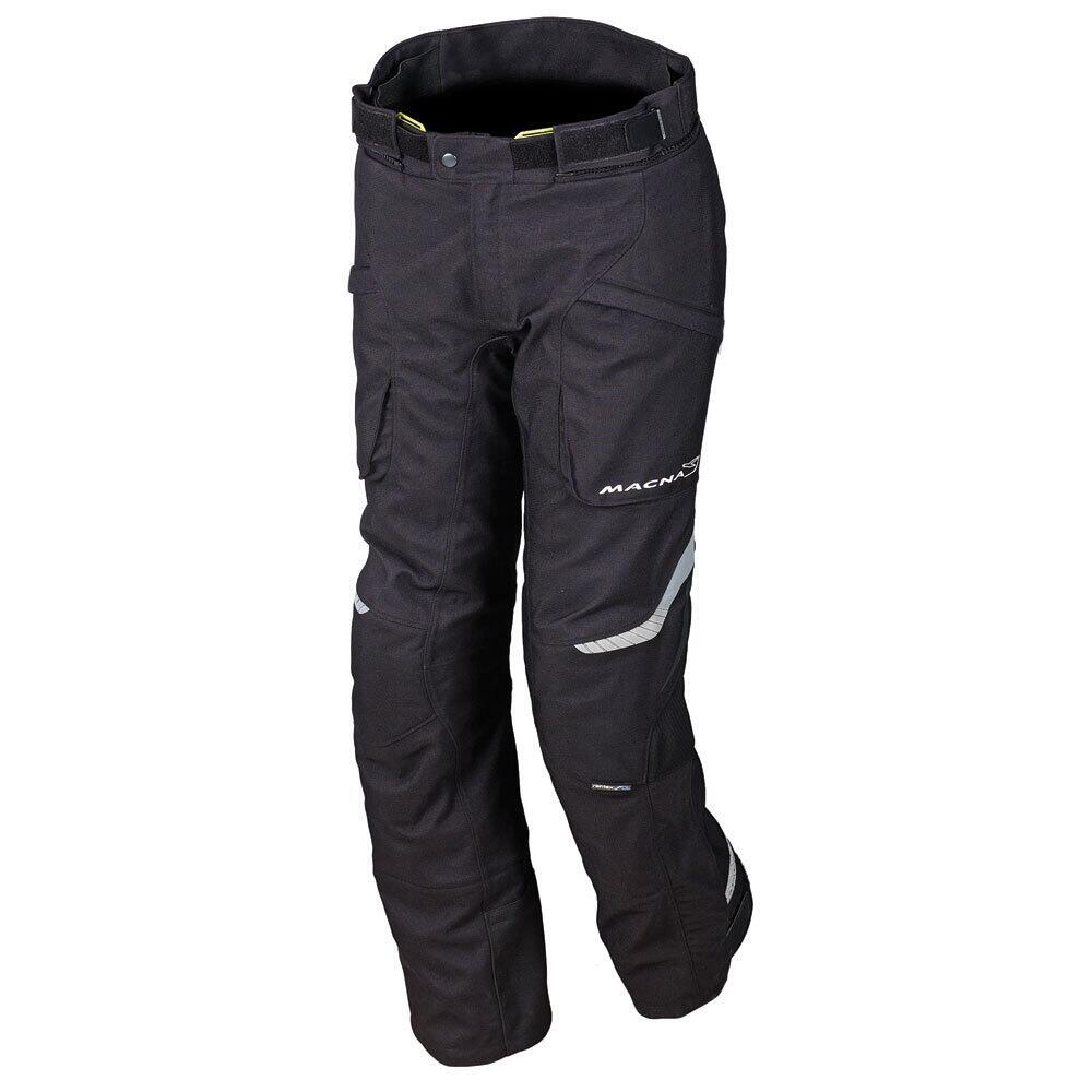 Pantaloni moto tessuto Macna Logic WP nero