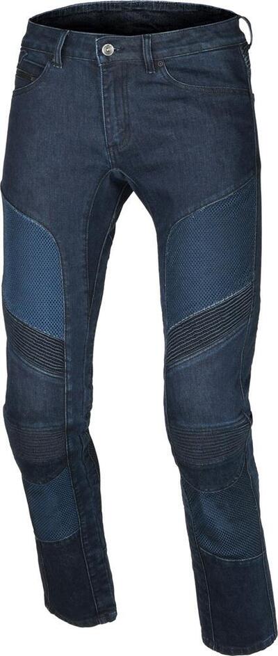 Pantaloni moto estivi Macna Livity Dark Blu
