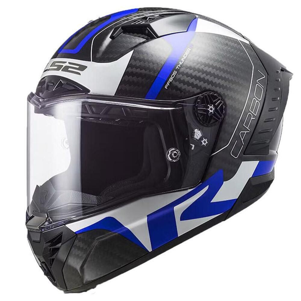 Casco integrale LS2 FF805 Thunder Carbon Racing1 b