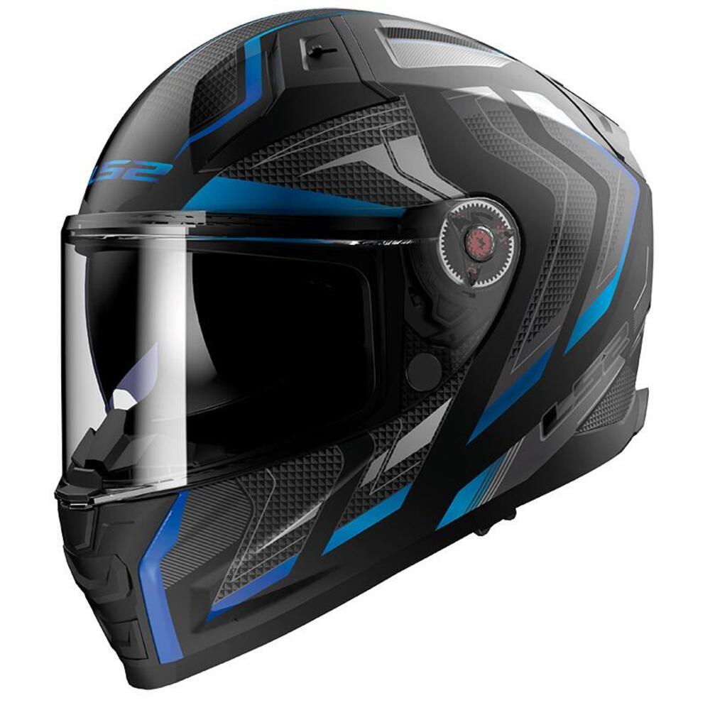 casco integrale LS2 FF811 Vector 2 Alizer in fibra