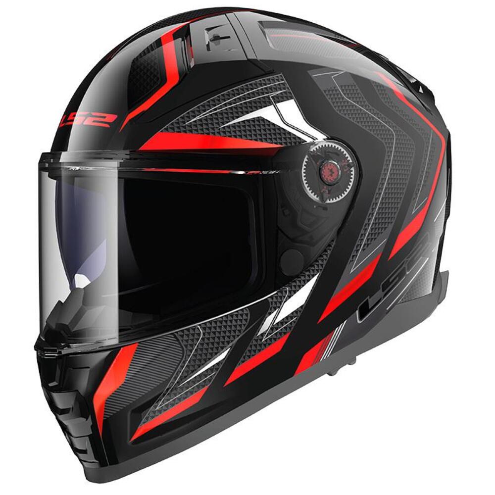 Casco Integrale LS2 FF811 Vector II Alizer Nero Ro