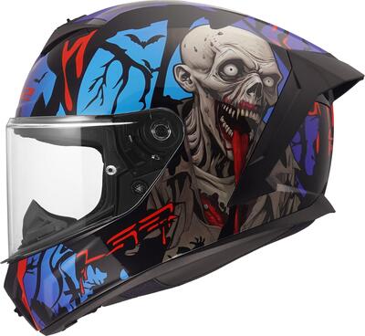 Casco Integrale LS2 FF820 Rapid III Zombie II Nero