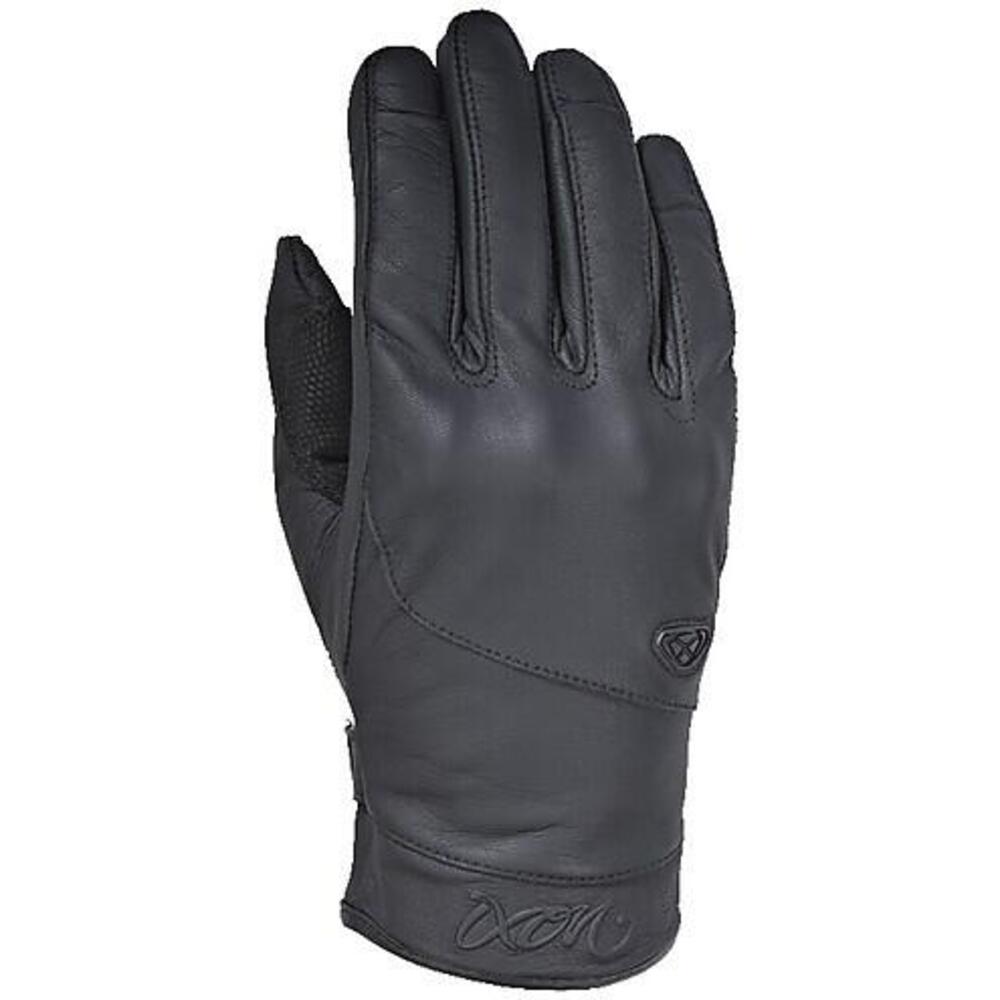 Guanti moto donna pelle Ixon Rs Shield Lady Nero