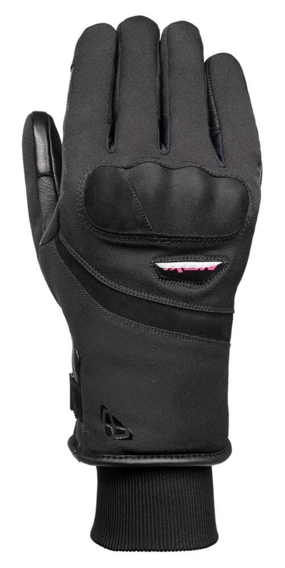 Guanti moto donna invernali Ixon PRO FRYO LADY ner