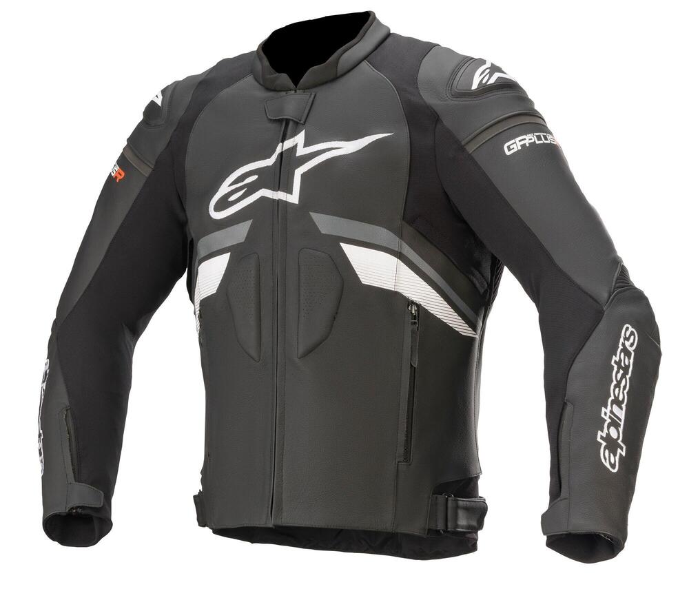 Giacca moto pelle Alpinestars GP PLUS R V3 Nero Gr