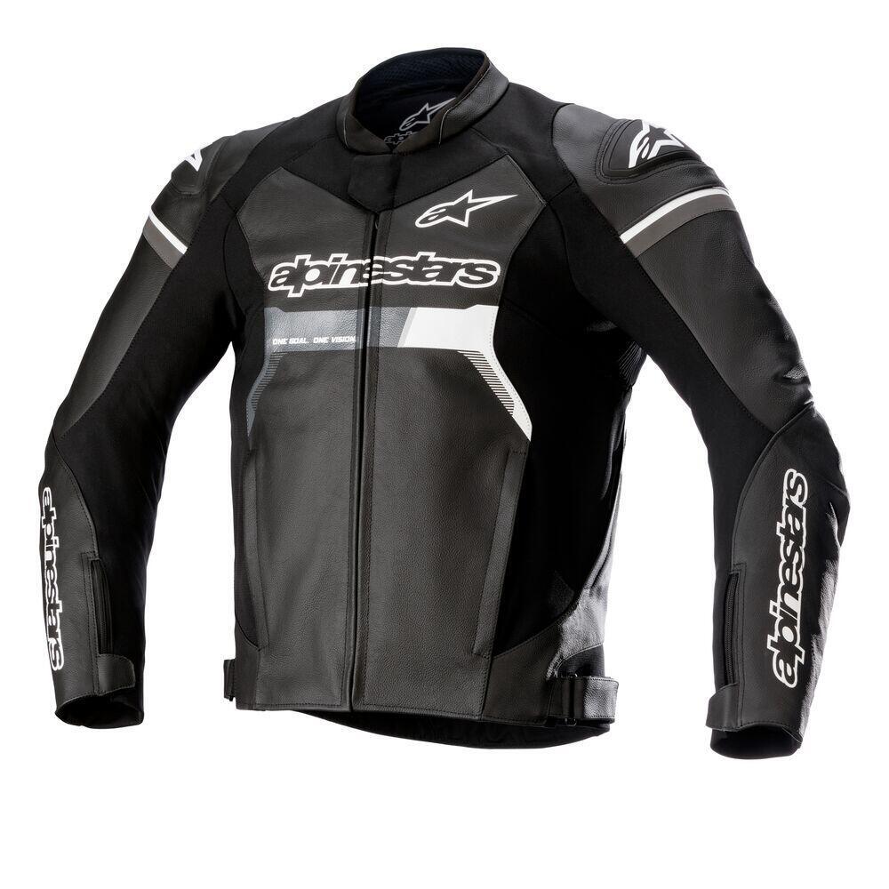 Giacca moto pelle Alpinestars GP-FORCE Nero