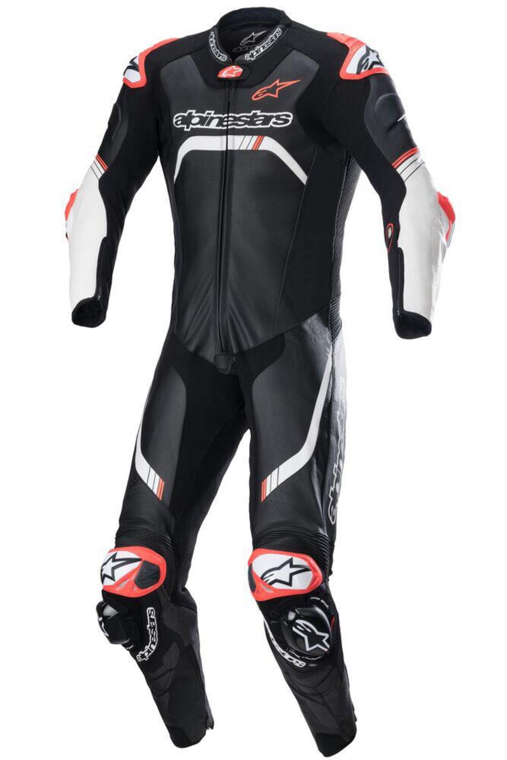 Tuta moto pelle intera Alpinestars GP TECH V4 Nero