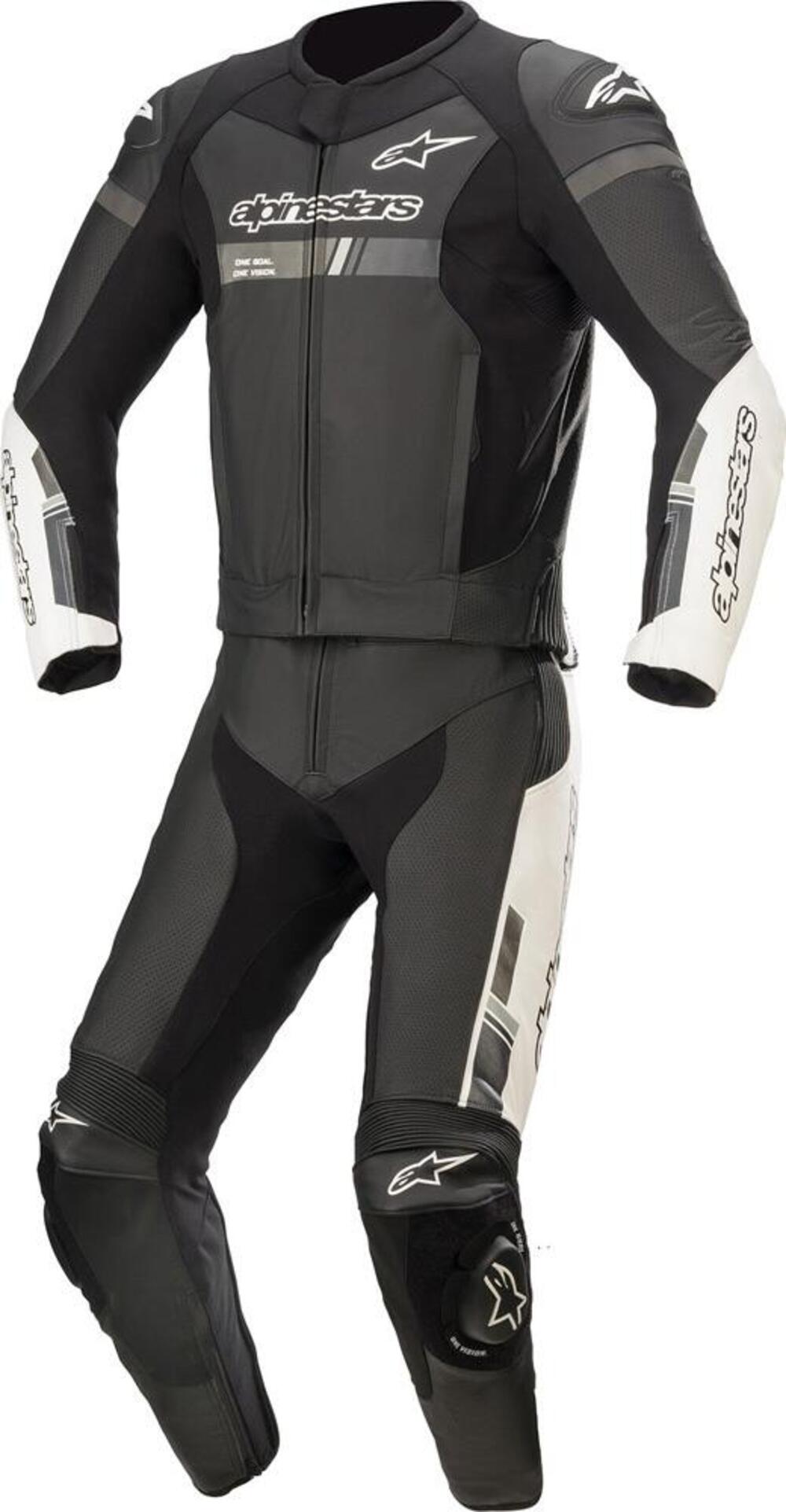 Tuta moto pelle divisibile Alpinestars GP FORCE CH