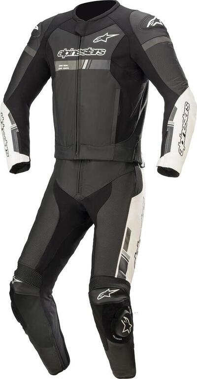 Tuta moto pelle divisibile Alpinestars GP FORCE CH