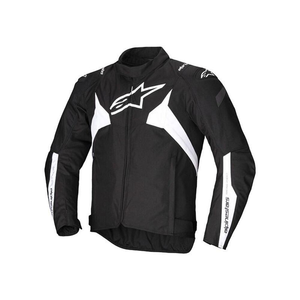 Giacca moto Alpinestars T-Jaws V4 WP nero bianco