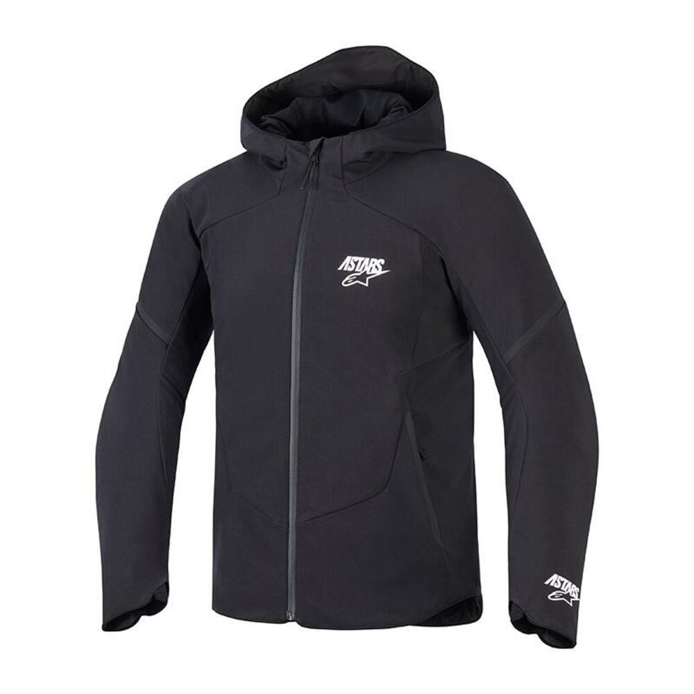 Giacca Moto Alpinestars Aeroshell WP Nero