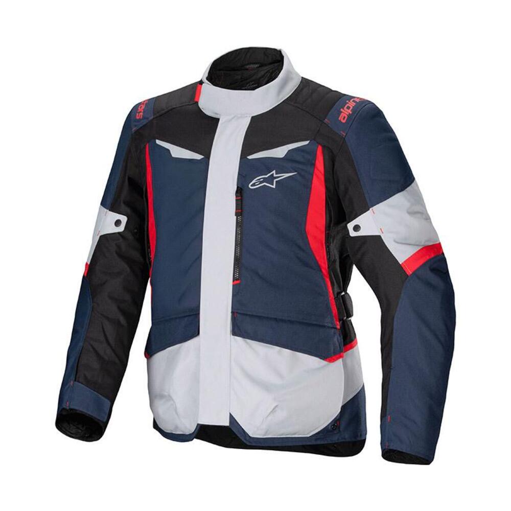 Giacca moto impermeabile Alpinestars ST-1 WP blu