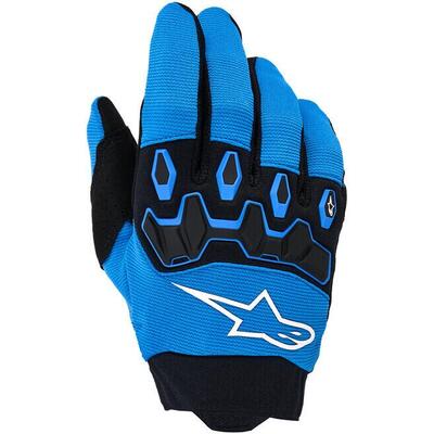 Guanti Cross Bambino Alpinestars Full Bore V2 Blu