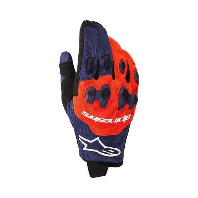 Guanti Cross Alpinestars Pro-Dura Blu Arancione