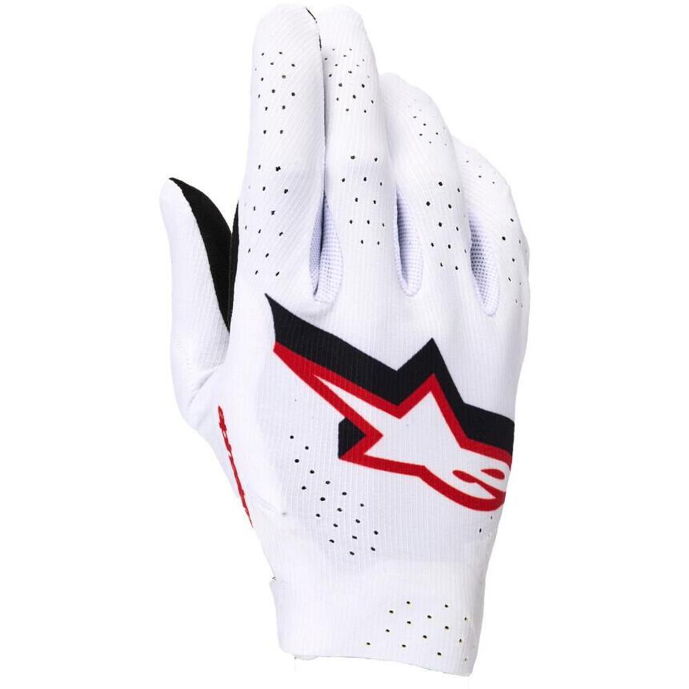 Guanti Cross Alpinestars Supertech MX Bianco Nero