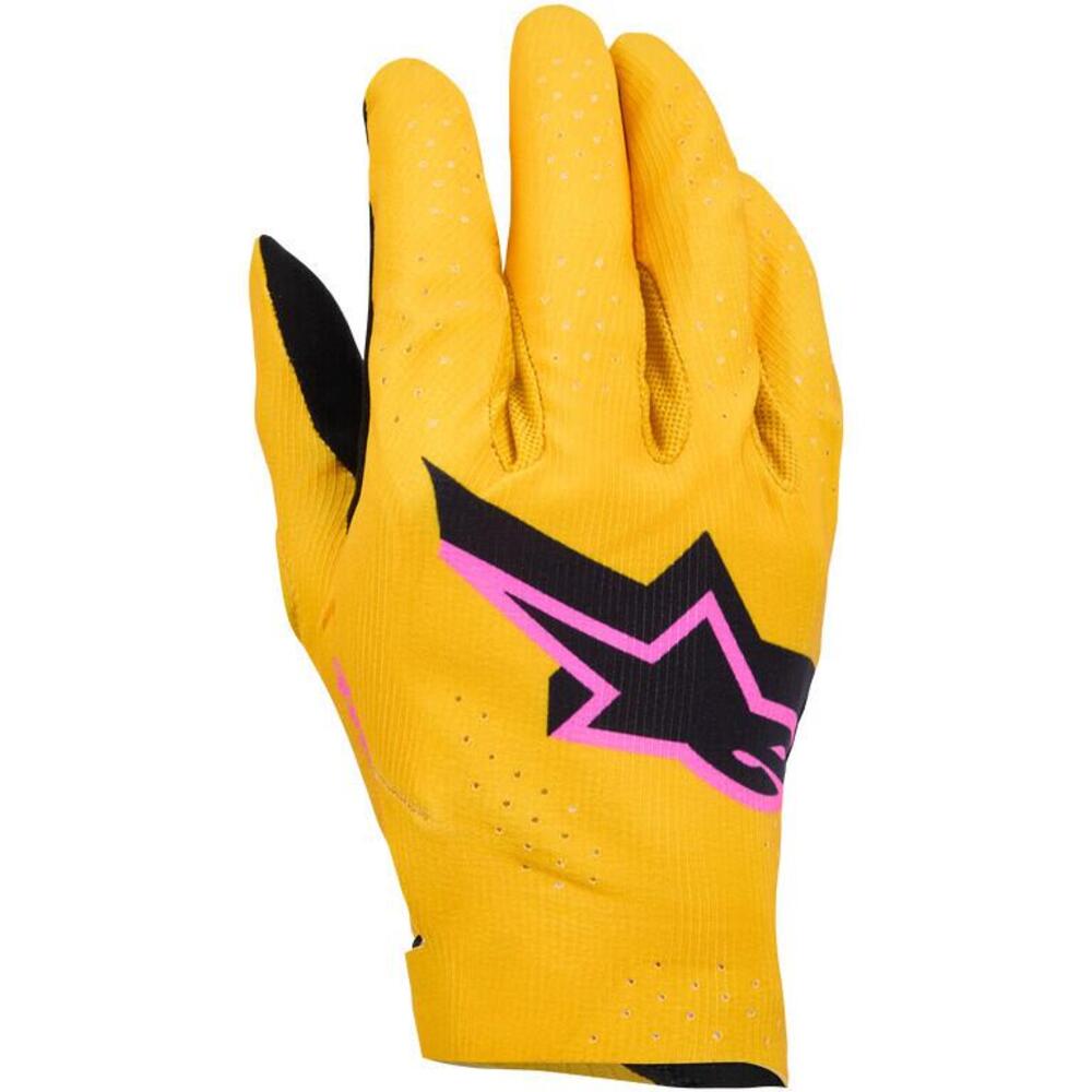 Guanti Cross Alpinestars Supertech MX Oro Nero Ros