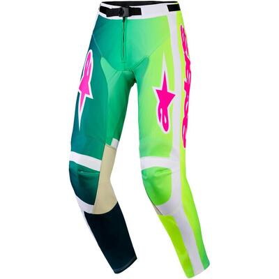 Pantaloni Cross Alpinestars Racer Portal Verde Bia